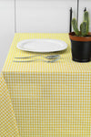 Soft Kare Small Square Pattern Gingham Tablecloth 2