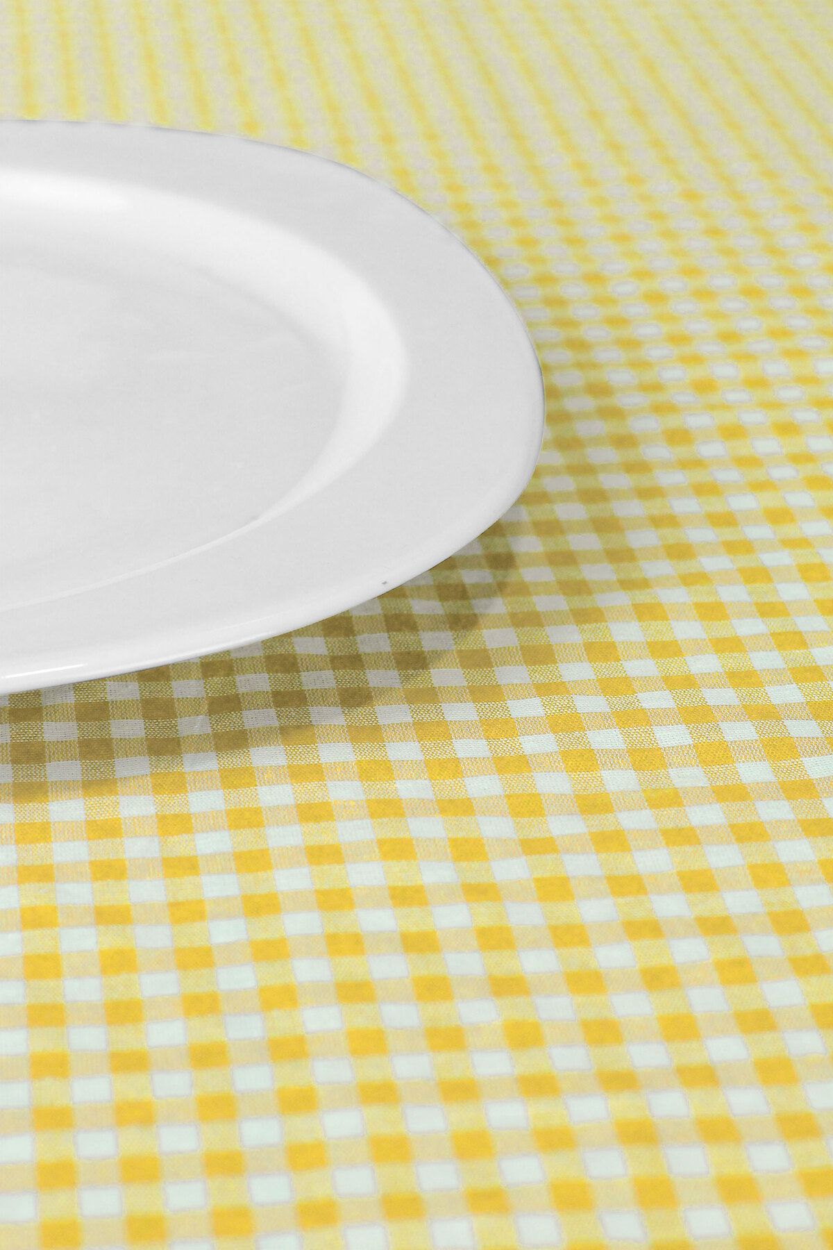 Soft Kare Small Square Pattern Gingham Tablecloth 3