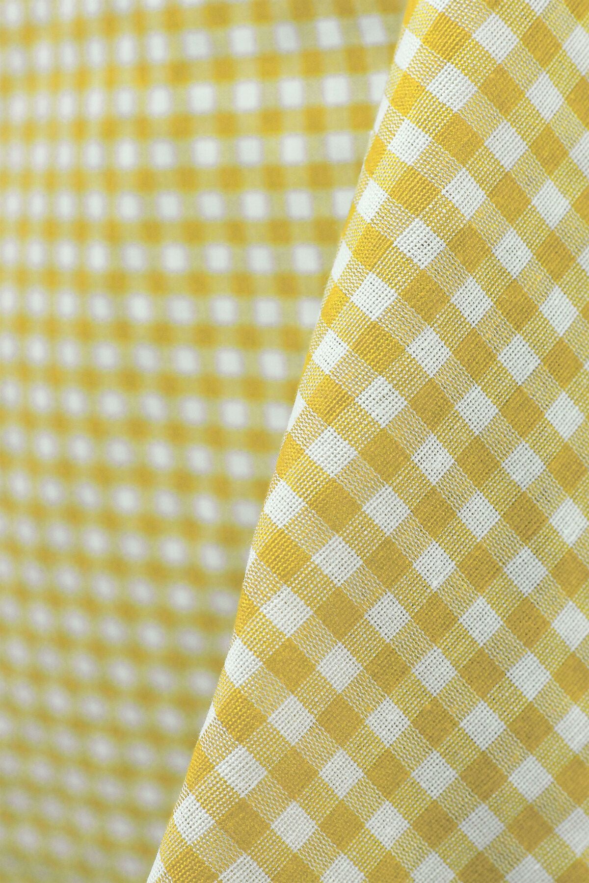 Soft Kare Small Square Pattern Gingham Tablecloth 5