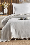 Casnack Lavin Model Gray Double Bedspread 1500gr. 200x230cm 2