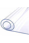 ERKSOLHOME Ceren Transparent 1.4mm All Sizes Thick Non-Slip PVC Table Protector 2