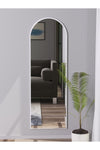 Nysamo White Hallway Console Mirror 120x40 cm 1