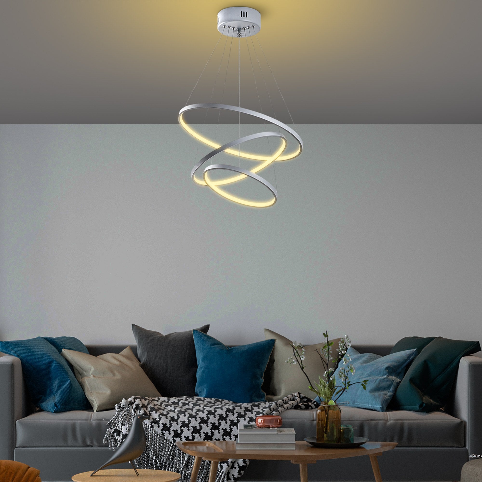 Chandelier Simit - 13699 Grey 119FRS1563 3