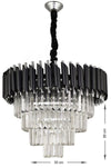 Avizemoda Palmira 50'lik Crystal Luxury Chandelier - (Black-Chrome) 2