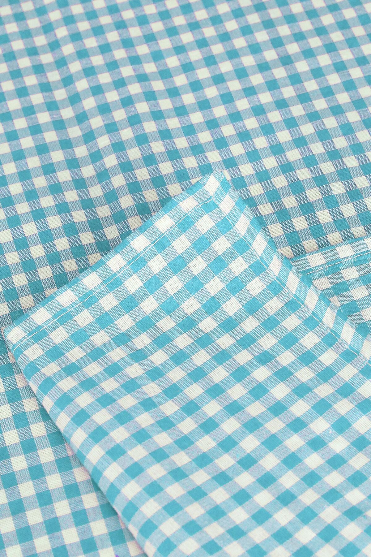 Soft Kare Small Checkered Pattern Tablecloth, Table Cover, Picnic Cloth 4