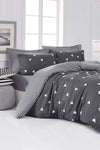 Eponj Home Mature Duvet Cover Set Double Triangular Gray 1