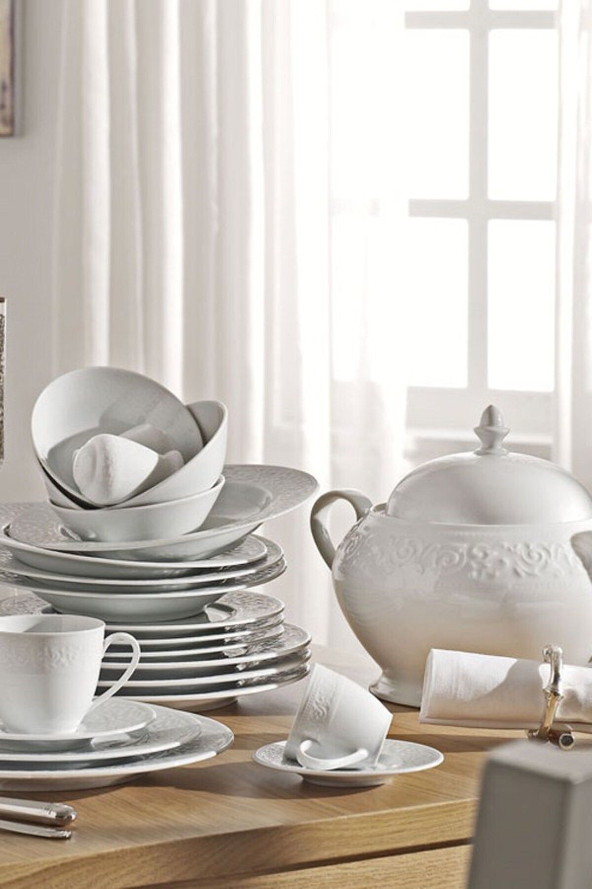 Kütahya Porselen Kütahya Açelya 83 Piece 12 Person Dinner Set 3