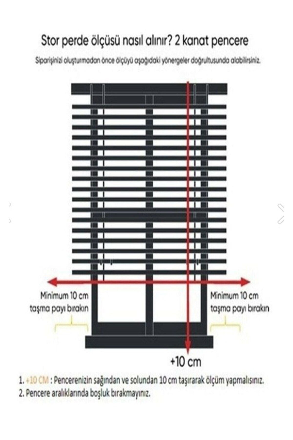 StorBurada Zebra Stor Plise Renk Geçişli Açık Kahve Etek Dilimli Stb 483 5