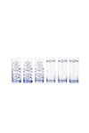 Mudo Home Aqua Rakı Glass Set of 6 - 200ml 1