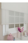 Atölyeperde Atölye Perde Double System Plain Ecru Light Cream Thick Striped Voile And Roller Blind 2