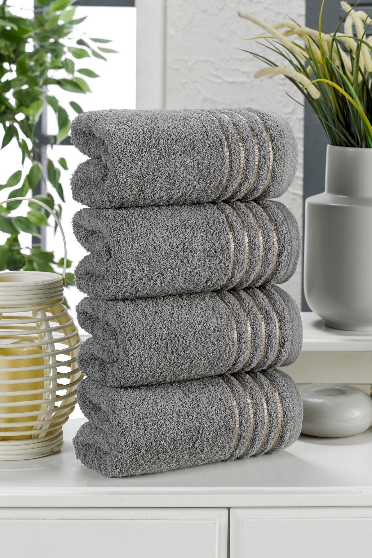 Casnack Diana Towel Set 4 Pieces 800gr. 50x90cm 1