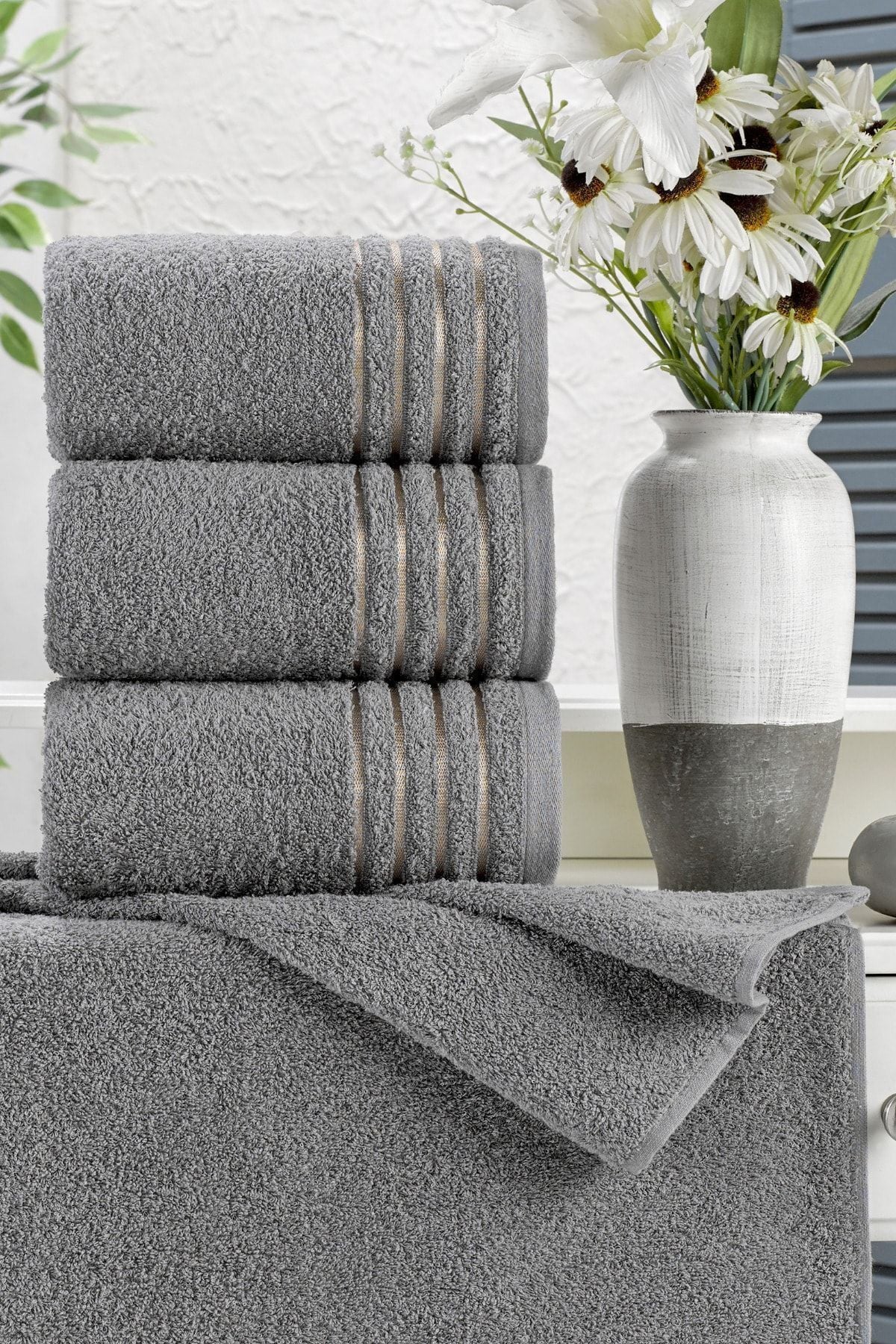 Casnack Diana Towel Set 4 Pieces 800gr. 50x90cm 3