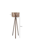 HOMING Wooden Leg Tree Bark Pattern Decorative Floor Lamp Ayd-2965 3