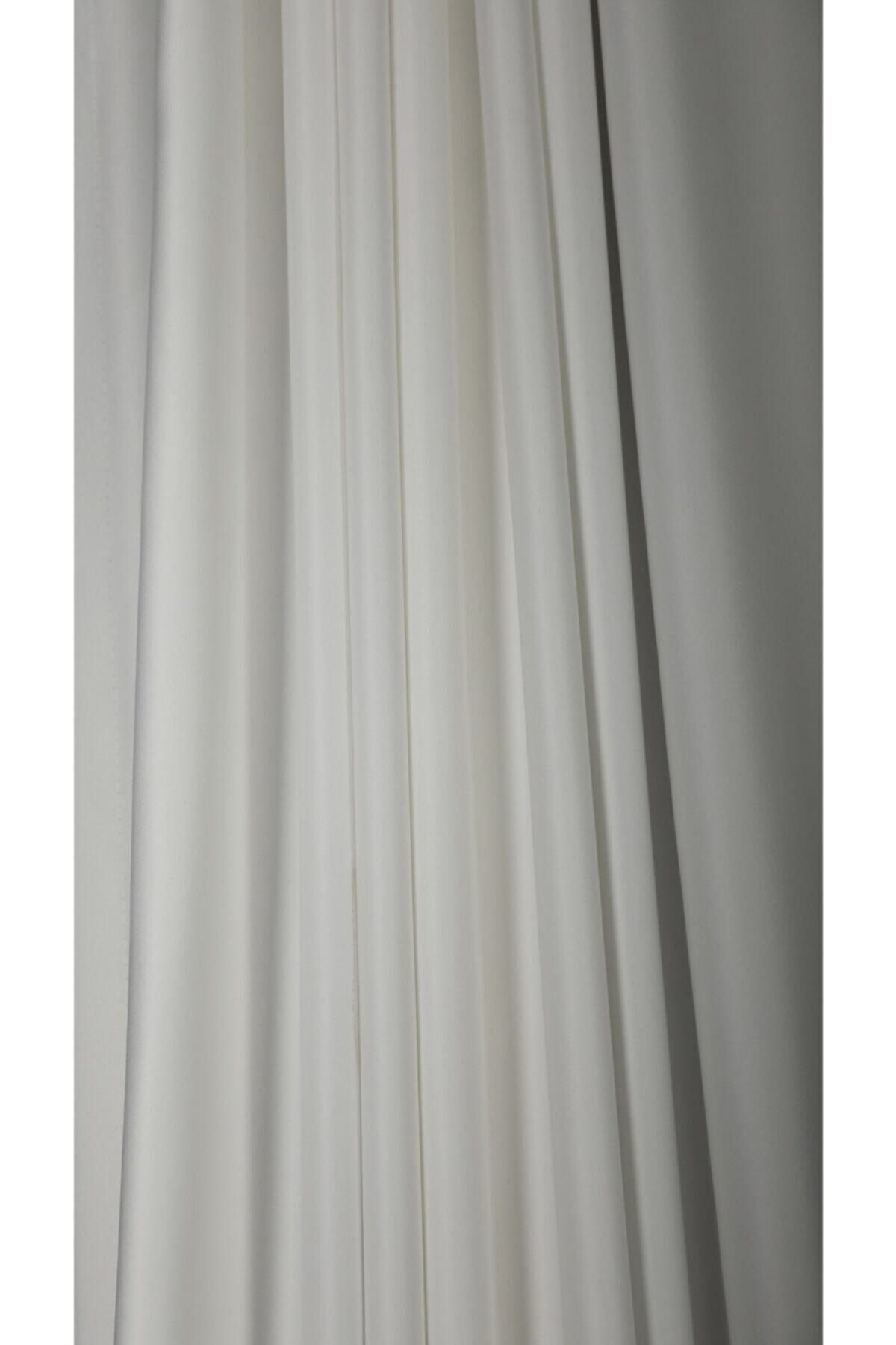 Taç Satin Curtain Cream Ecru Curtain 3