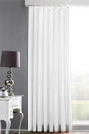 Setekshome Satin Blackout Curtain White 3