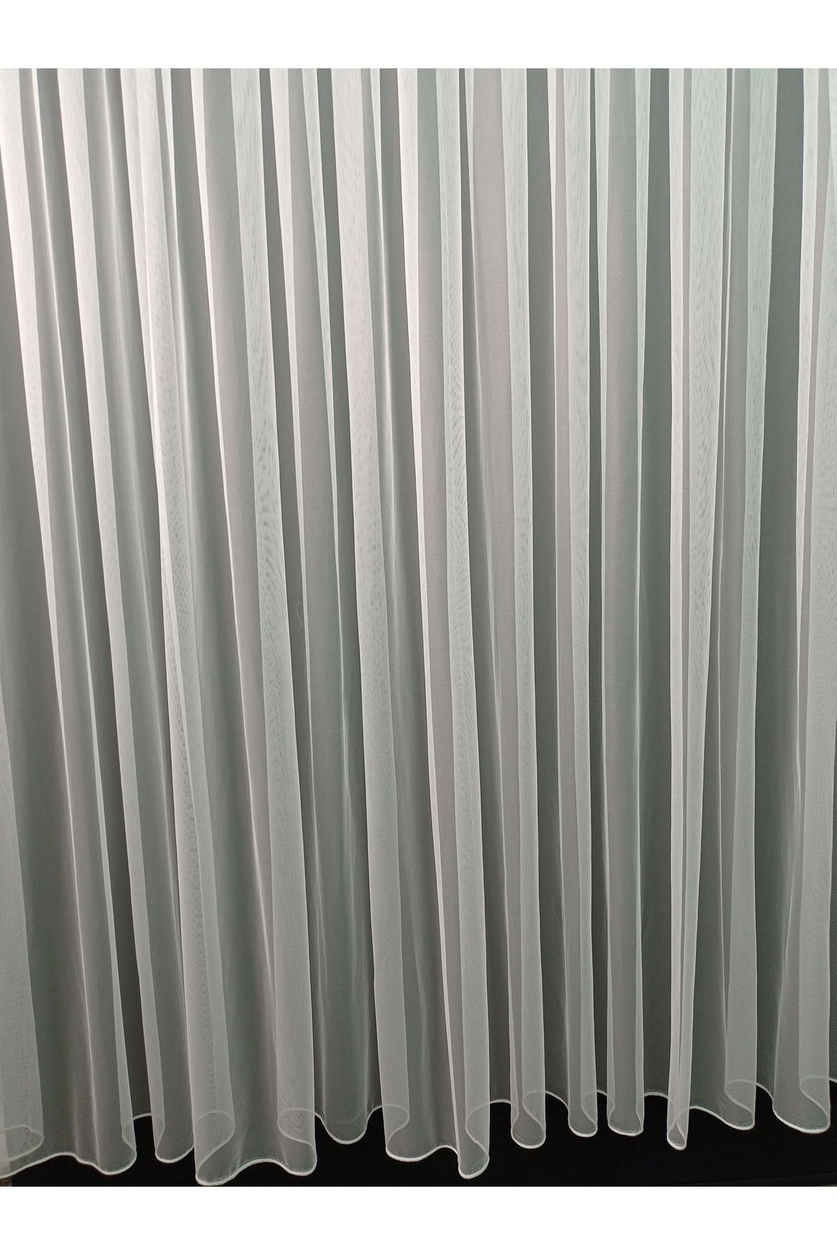 DNZEVGEREÇLERİ Grek Modern Sheer Curtain Honeycomb Ground 1/3 Tight Pleated Curtain 1