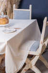 Vivamaison Lace Linen Tablecloth 2