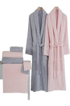 Nurpak Cotton 8-Piece Women's Men's Family Bathrobe Set 3