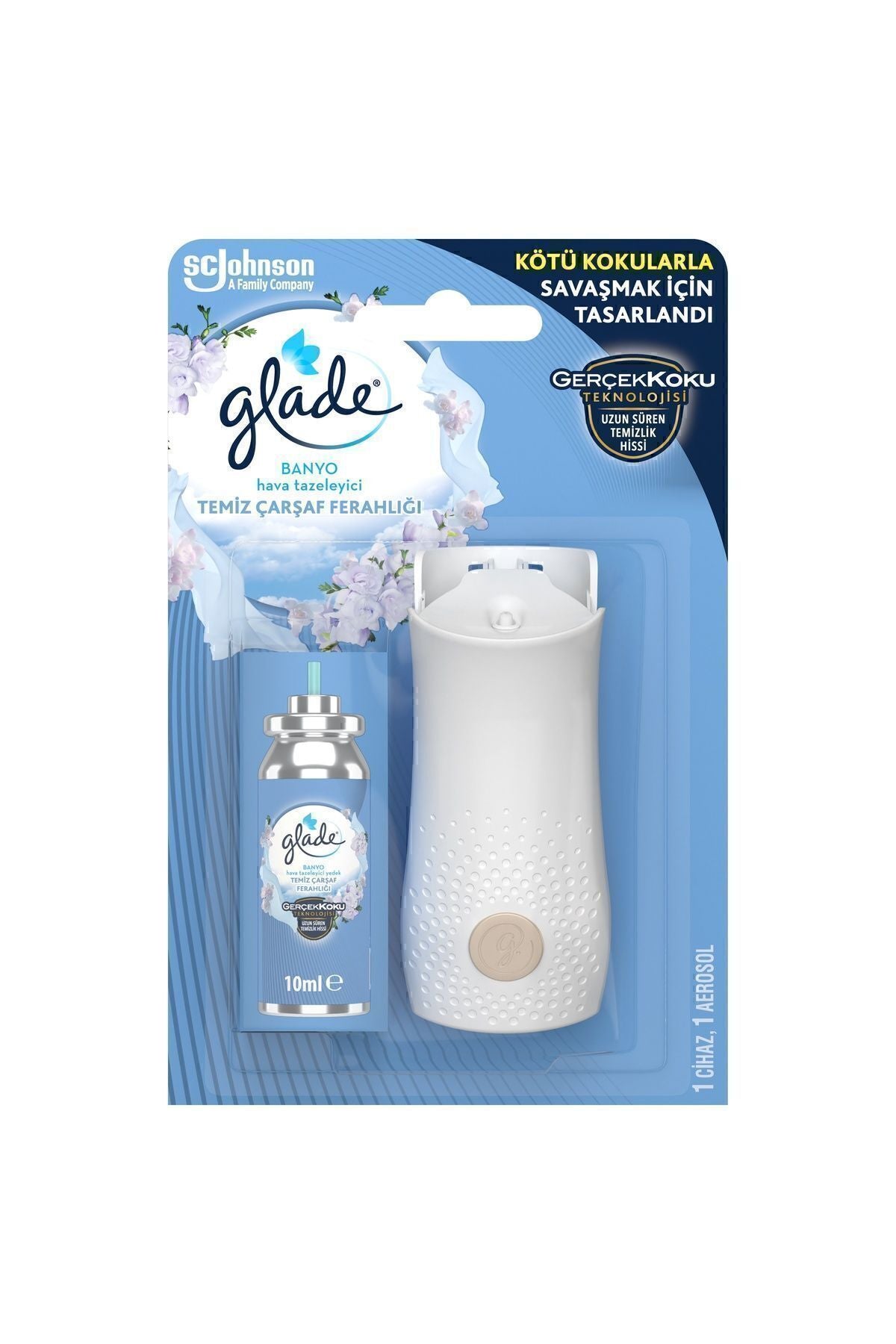 Glade Bathroom Device And Refill Fresh Linen, 10 Ml 2