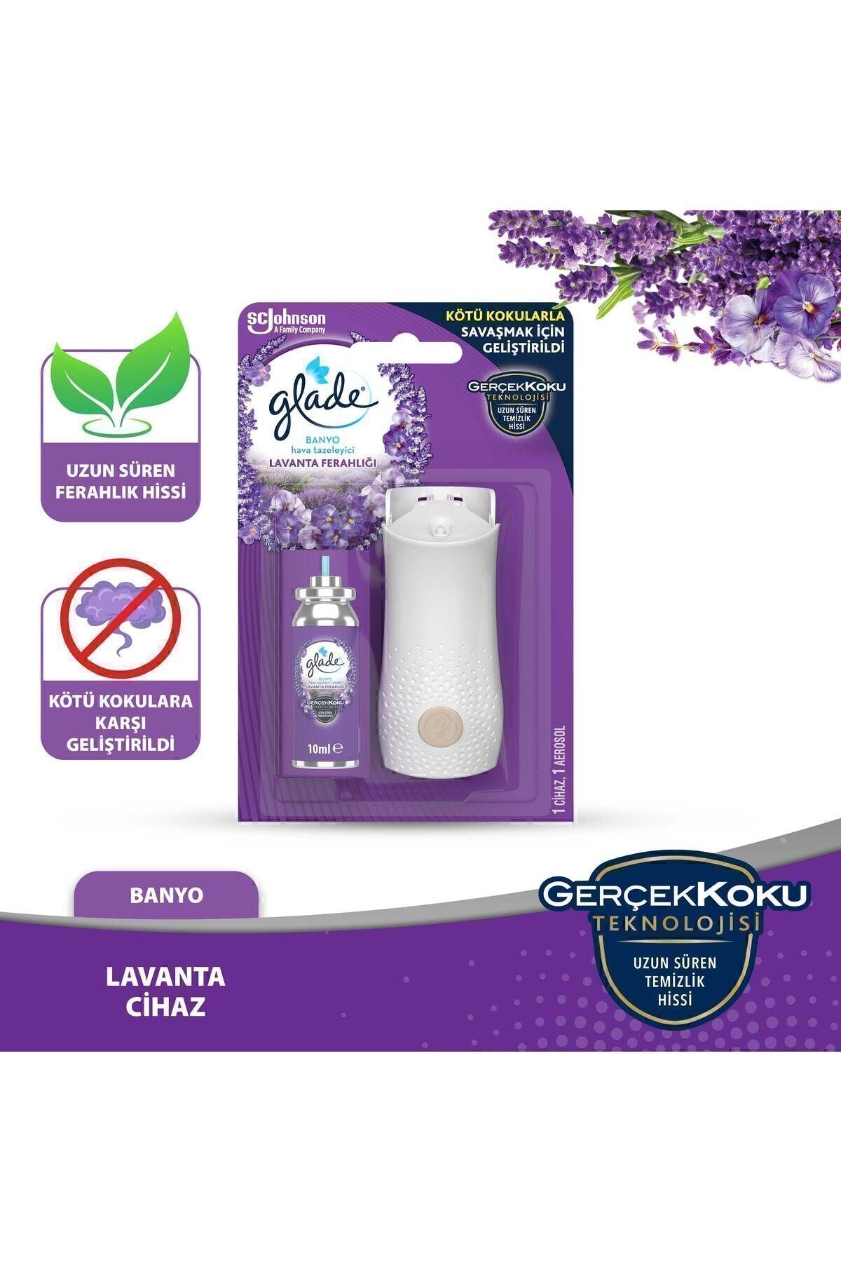 Glade Bathroom Device And Refill Lavender, 10 Ml 1