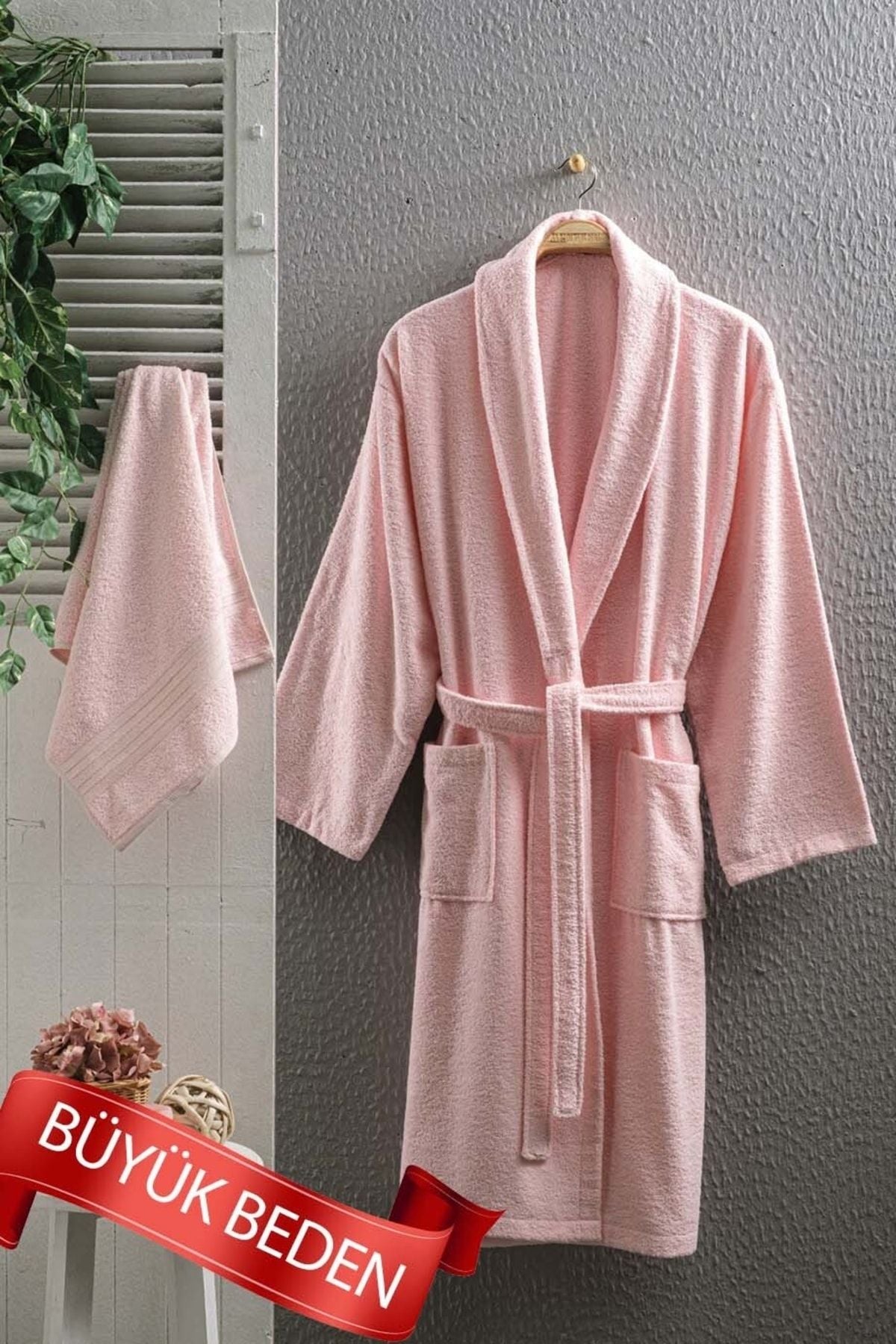 Arvilla Home Plus Size Bathrobe Set 1