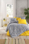 Tabu Home Parure Dalli Grey Double Duvet Set 1