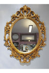 AYNA DENİZİ Vintage Crown Model Gold Color Decorative Mirror 1