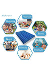 CRAFT HOME Foldable Plastic Woven Mat Rug Picnic Beach Park Garden Terrace Veranda 6