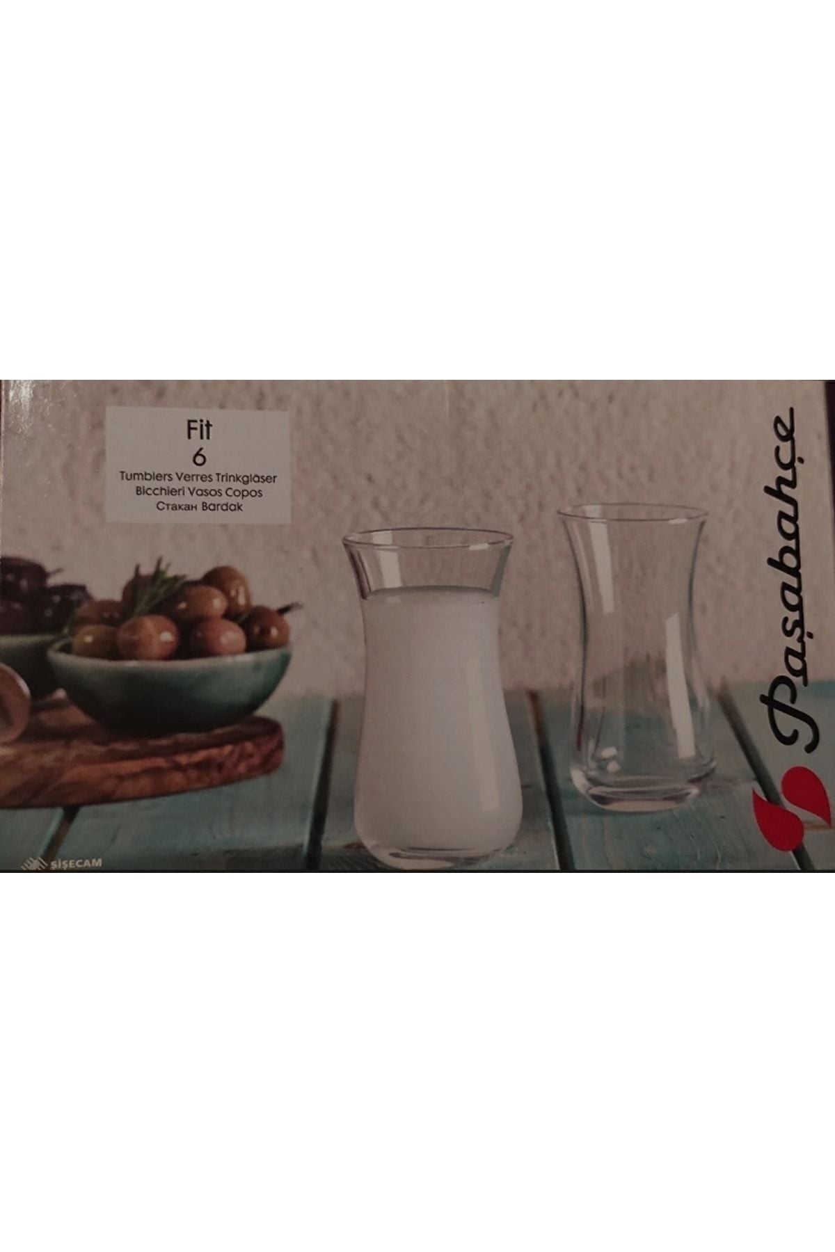 Paşabahçe 6-Piece Fit Tea Glass 42641 068oa 4