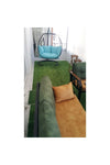 Kardesler Non-Slip Base Protocol Carpet Cut Runner Balcony Carpet Green 5