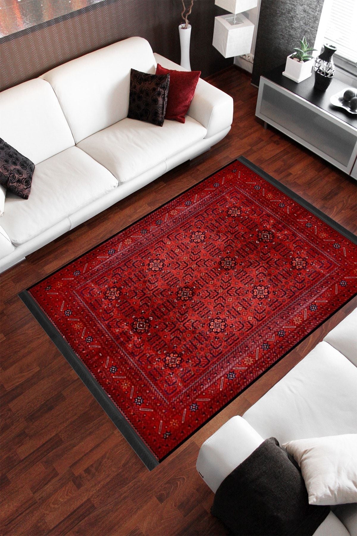 Homier Collection Homier Westa Quality Washable Non-Slip Base Antibacterial Rug and Runner H-ot-4066a 2