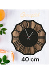 Hediyekolisi Decorative Wooden Wall Clock 3