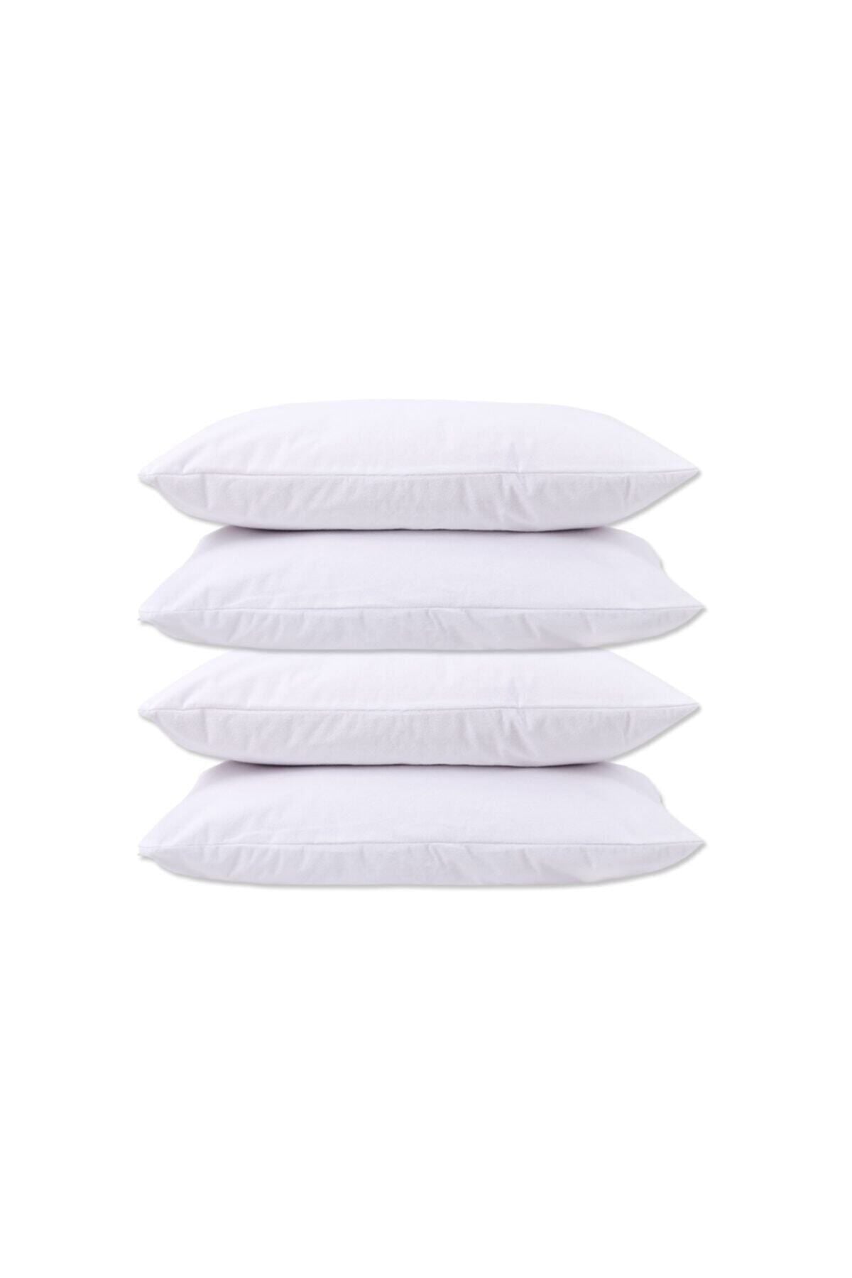 GÜLCÜ TEKSTİL 100% Cotton Waterproof Liquidproof Pillow Protector 4-Pack 1