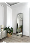 EFFE YAPI DEKOR Black Metal Framed 180x50 Cm Full-Length Mirror 1