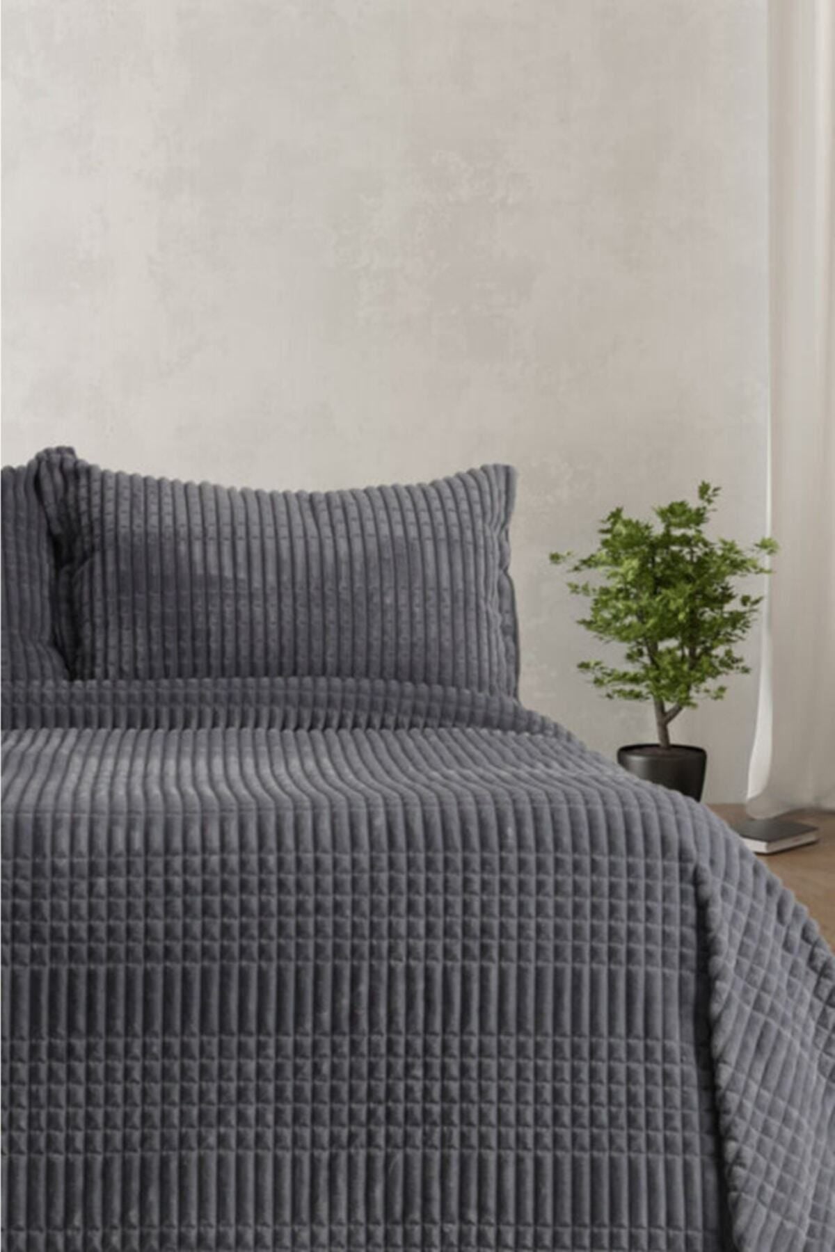 Merinos Modern Line 3 Piece Blanket Set 1