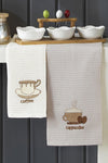 LENA 40x60 100% Cotton 6-Piece Embroidered Kitchen Towel | Drying Cloth 3