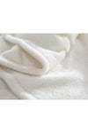 Mulberry Wellsoft Blanket, White TV Blanket, Plush, Polar Blanket, Double 220*230-White 2