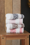 Zeynep Tekstil Qualita By Italiano 4-Piece 50x90 Cm Hand & Face Towel Set 3