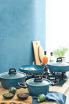 Emsan Shinning 7 Piece Granite Cookware Set Sapphire 1