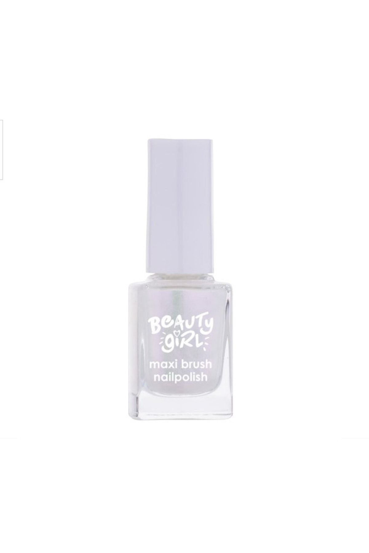 Beauty Girl Shiny White Nail Polish 1