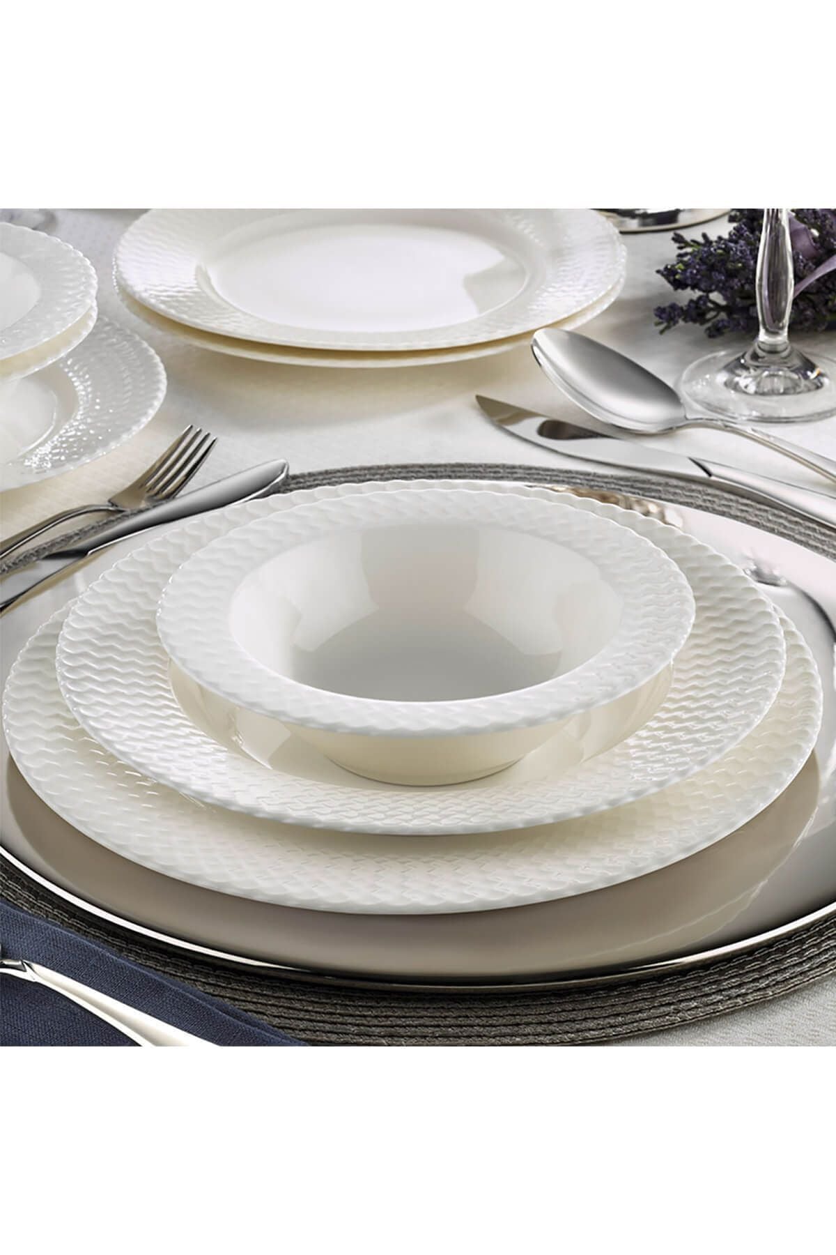 Kütahya Porselen 24 Piece Dinner Set 2