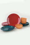 Keramika Ege Rainbow Dinner Set 12 Pieces 4 People 3