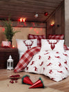 Double Duvet Cover Set Geyik - Claret Red Claret Red
White 143EPJ4273 1