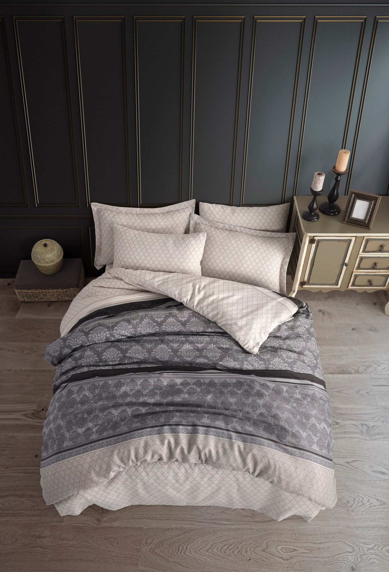 Double Duvet Cover Set Creative - Grey Grey
Dark Grey 143EPJ4812 1