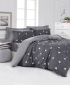 Double Duvet Cover Set Üçgen - Grey Grey
White 143EPJ4825 1