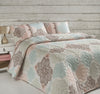 Double Quilted Bedspread Set Andalucia - Turquoise Turquoise
Powder
Beige
White 143EPJ9274 1