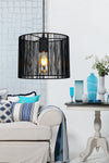 Begüsa Pierro Black Wrapped Chandelier Round 1