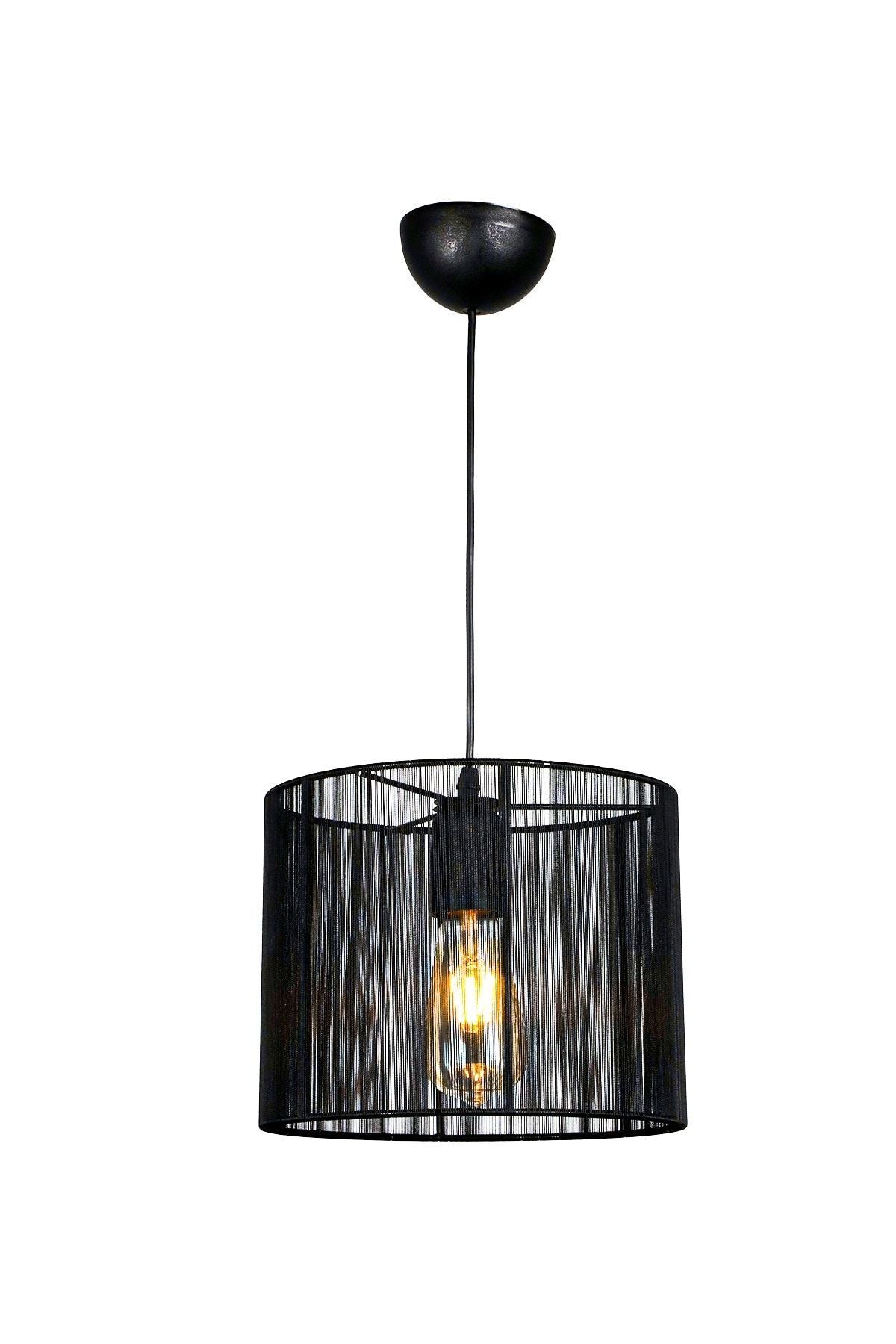 Begüsa Pierro Black Wrapped Chandelier Round 2