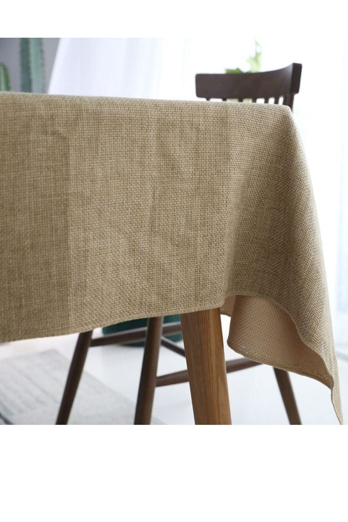 Çt Çeyizci Tekstil Jute Natural Tablecloth 3