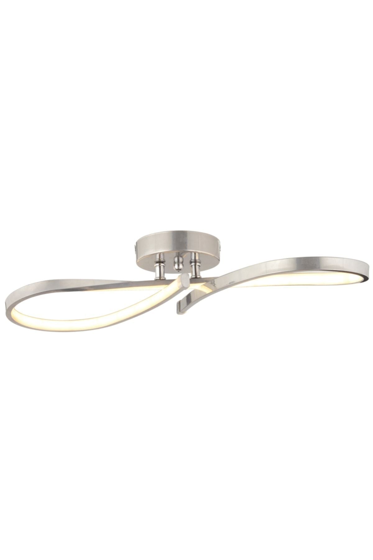 Apliqa Vetto Chrome 38 Watt Ceiling Light 3 Color LED Modern Kitchen Bathroom LED Living Room Pendant Chandelier 3